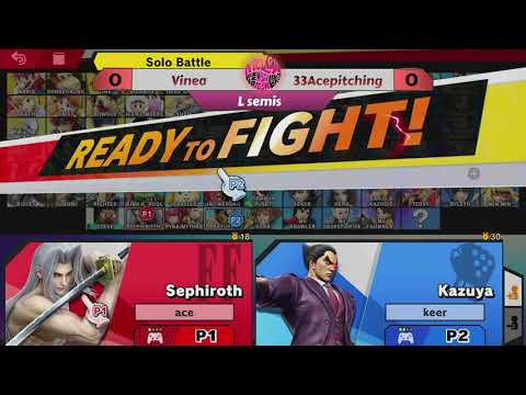 PitchingAce33 vs. Kazvto - Losers Semis (Mellow Mashers 1)