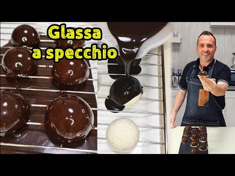 COME SI FA LA GLASSA A SPECCHIO?ECCO UN ESEMPIO FACILE PER  FARLA IN CASA.CORSO DI PASTICCERIA