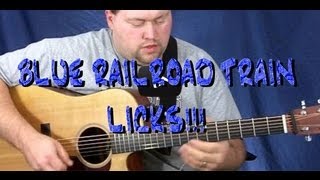 Blue Railroad Train - Licks