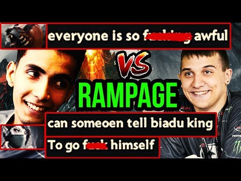 Evil Geniuses Sumail Alchemist Rampage - Arteezy Babyrage Trash Talk - Dota 2 Update 7.18
