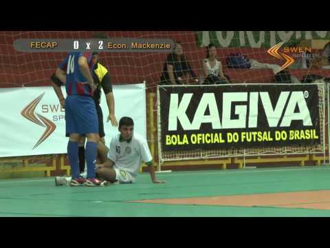 Futsal Masculino - FECAP x Economia Mackenzie - Copa Gelol