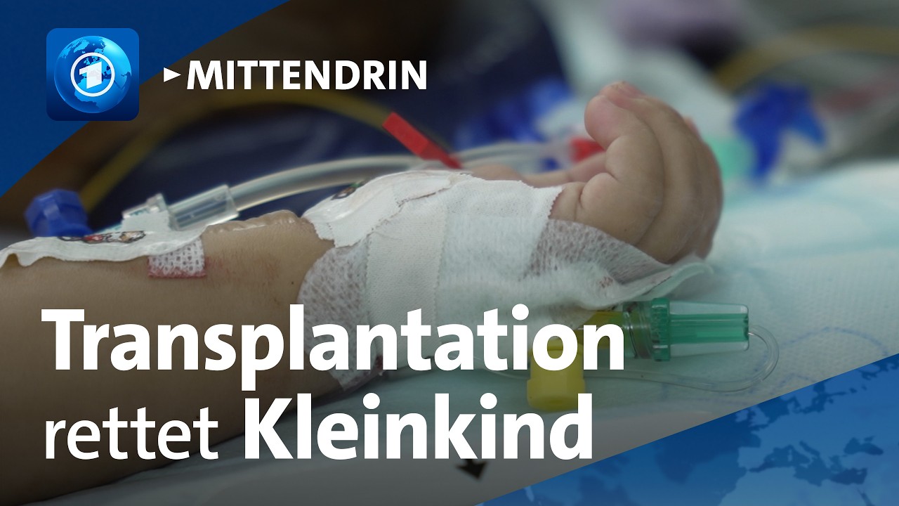 Tübingen: Einjähriger bekommt eine gespendete Leber | tagesthemen mittendrin