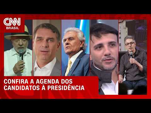 Eleições 2026: confira a agenda dos candidatos à presidência | CNN AGORA