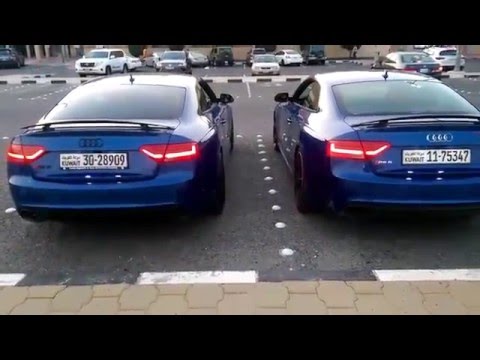 Audi RS5 ARMYTRIX Exhaust Battling Audi RS5 AWE Track Extreme Exhaust, hmm...