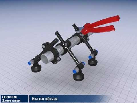 Greifersysteme flex-o-light zum Greiferbau - megastabil und ultraleicht