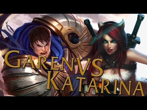 GAREN VS KATARINA - BATALHA DE RAP #7