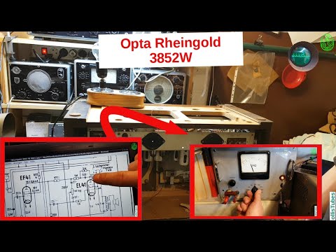 Einschalten nach über 50 Jahren - Opta 3852W Teil 2