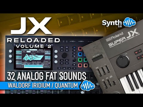 WALDORF IRIDIUM / QUANTUM ♫ 32 Ambient Sounds ► JX RELOADED V2