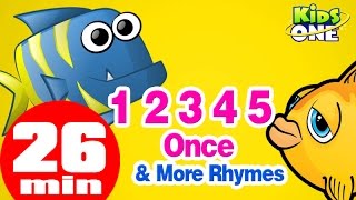 12345 | Mulberry Bush | Plus Lot more 3D Rhymes for Children | KidsOne