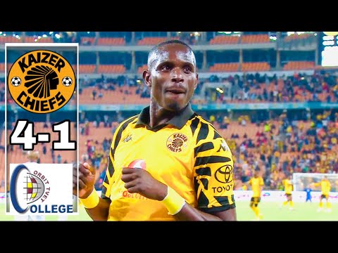 Kaizer Chiefs vs Orbit College Highlights and Goals