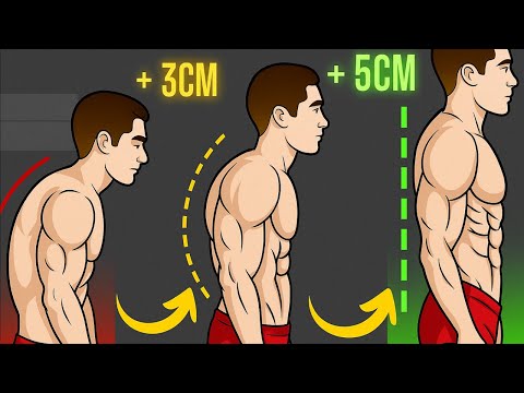 Do This Daily to Grow Taller Naturally | 7 Posture Fixing Stretching Exercises | Anupam Chaudhary