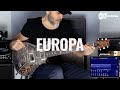 Santana - Europa (Earth's Cry Heaven's Smile) - Electric Guitar Cover by Kfir Ochaion - Jamzone App