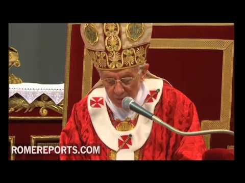 Homilía del Papa para la fiesta de San Pedro y San Pablo