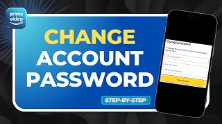 How to Change Amazon Prime Video Password (Fix Account Security & Login Recovery!)