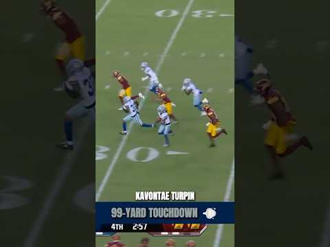 KaVontae Turpin's RIDICULOUS 99-Yard Kick Return TD 🔥