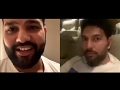 Rohit Sharma And Yuvraj Singh On Instagram LIVE Mumbai Indians