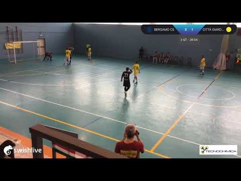 Highlights della partita Bergamo C5 3-3 Città Giardino del 15/05/2021