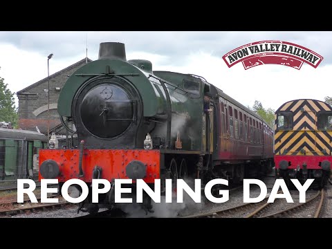 [CC] Back in Action - Reopening Day May 2021 | Avon Valley Railway