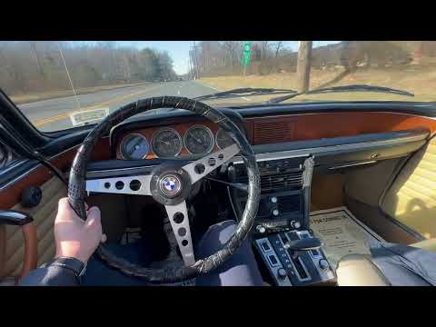 1975 BMW 3 0CS test drive