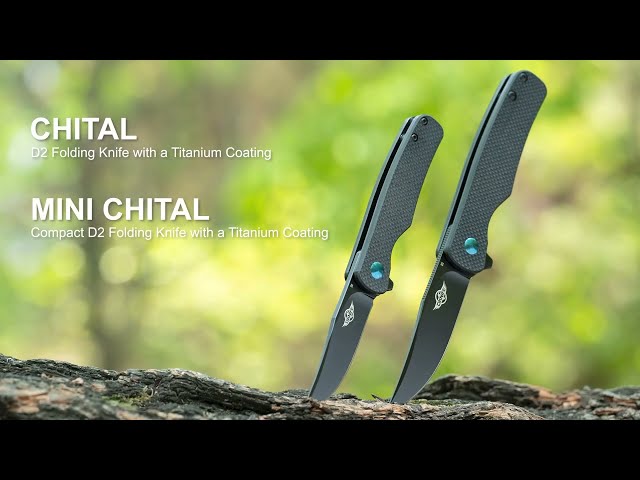 سكين مطوية تشيتال CHITAL أسود