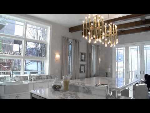 Two video tours of a new Lake View home