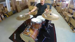 Video thumbnail for Tama S.L.P. Fat Spruce Kit by JazzDrummerWorld