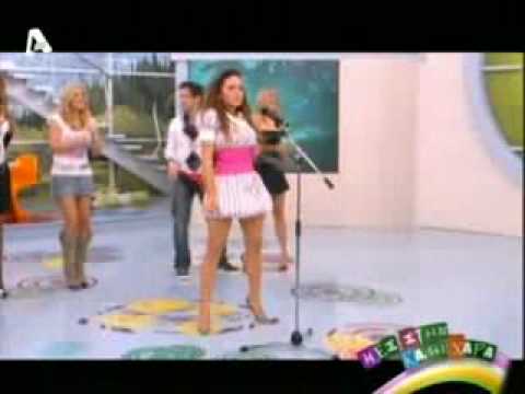 Kalomira performs Sto Diko Mou Rithmo for the first time on TV! 31/01/09