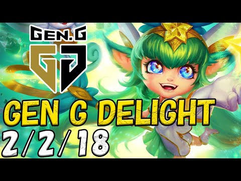 Gen.G Delight ルル(Lulu) VS ラックス(Lux) SUPPORT patch 13.4 KR RANK