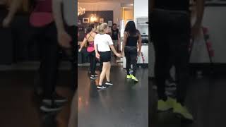 As Rouge ensaiando Popstar./ Lu Andrade (Rouge)