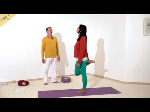 Senkrechte Tänzerhaltung - Yoga Asana Lexikon