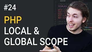 24: Local and Global Scope in PHP | PHP Tutorial | Learn PHP Programming | PHP for Beginners