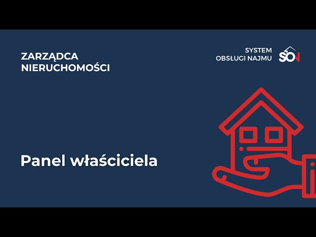 System Obsługi Najmu Video Poradnik - Zarządzanie