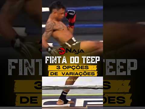 3 opções finta do teep saltando #muaythai #mma #muaythaifamily #thaiboxinglife #artesmarciais