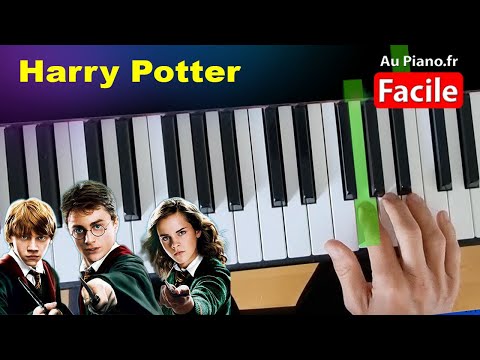 Comment jouer Harry Potter Piano Tuto Facile débutant(Au Piano.fr)