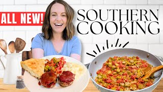 4 EASY Southern Recipes for a Complete Country Dinner!