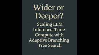 Wider or Deeper? Scaling LLM Inference-Time Compute with Adaptive Bran