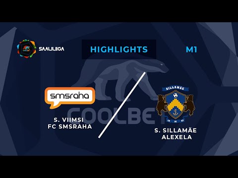 Viimsi FC Smsraha - Sillamäe Alexela. Coolbet Saaliliiga. MD 1. Highlights