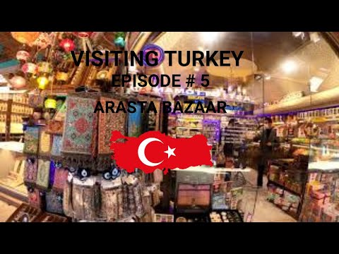 Blue Mosque Arasta Bazaar Istanbul in 4K | Visiting Turkey - Ep.# 5 | Unedited Sounds  | Travel ASMR