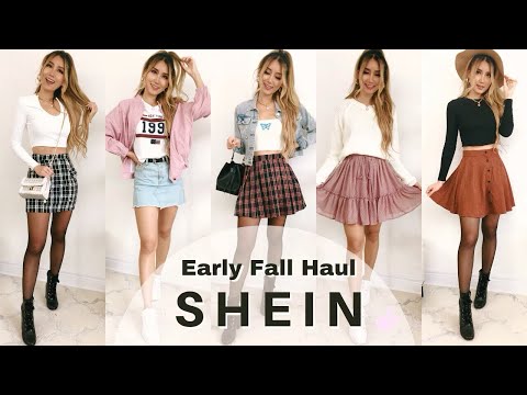 SHEIN Fall Try-On Haul 2019 | Summer To Fall Transition Outfits