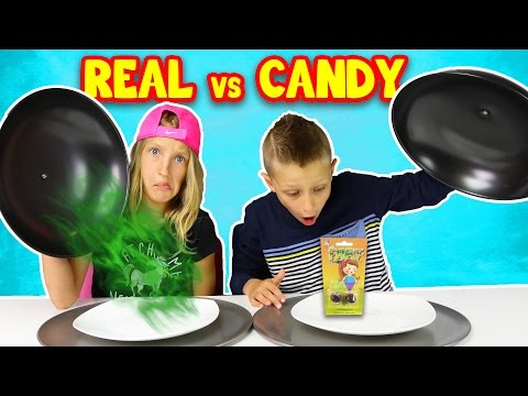 CANDY vs REAL FOOD Video