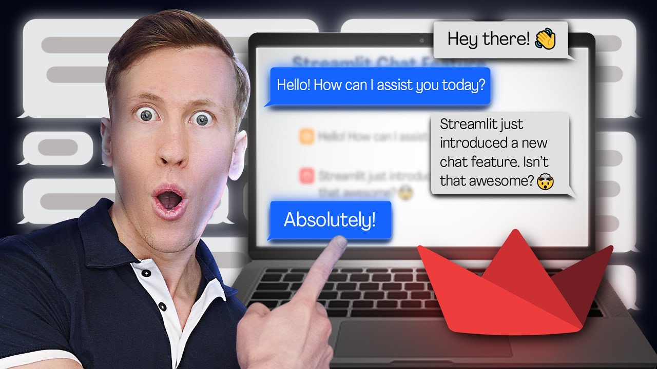 Build a Streamlit Chatbot FAST 🤯