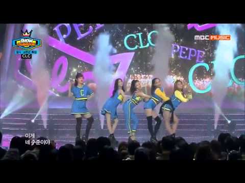 Live HD | 150401 CLC "페페 (PEPE)" @ MBC MUSIC 쇼 챔피언