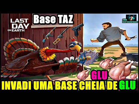●SUPER INVASÃO DOS GLU GLU!! Base TAZ 👁 BUG DA MORTE Last Day On Earth