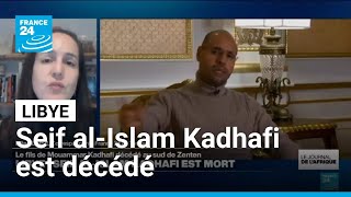 Libye : Seif al-Islam Kadhafi tué chez lui par "un commando de quatre personnes" • FRANCE 24