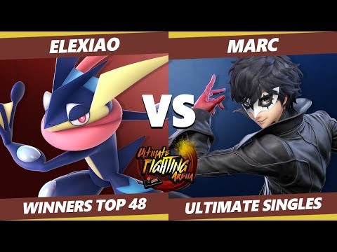 UFA 2019 SSBU - SY | Elexiao (Greninja) Vs Marc (Joker) Smash Ultimate Tournament Winner Round of 48
