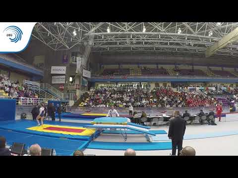 Irina ALEKSEEVA (RUS) - 2016 Double Mini Trampoline Europeans, final