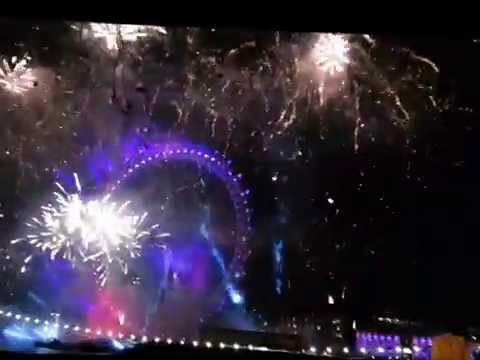 London NYE Fireworks 2015