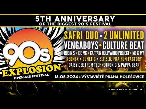 90's Explosion - 2024 v Praze [4K]