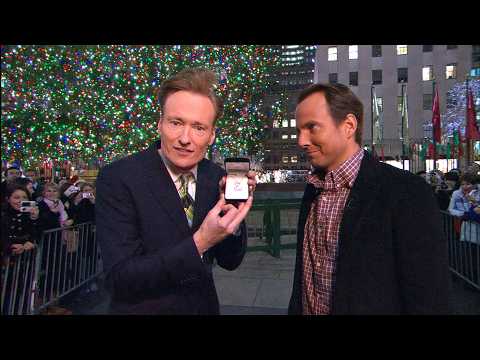 Conan Visits the Rockefeller Center Christmas Tree | Late Night with Conan O’Brien