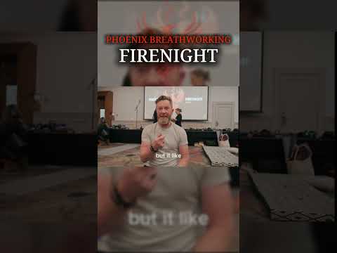 Phoenix Fire Night breathwork testimonial